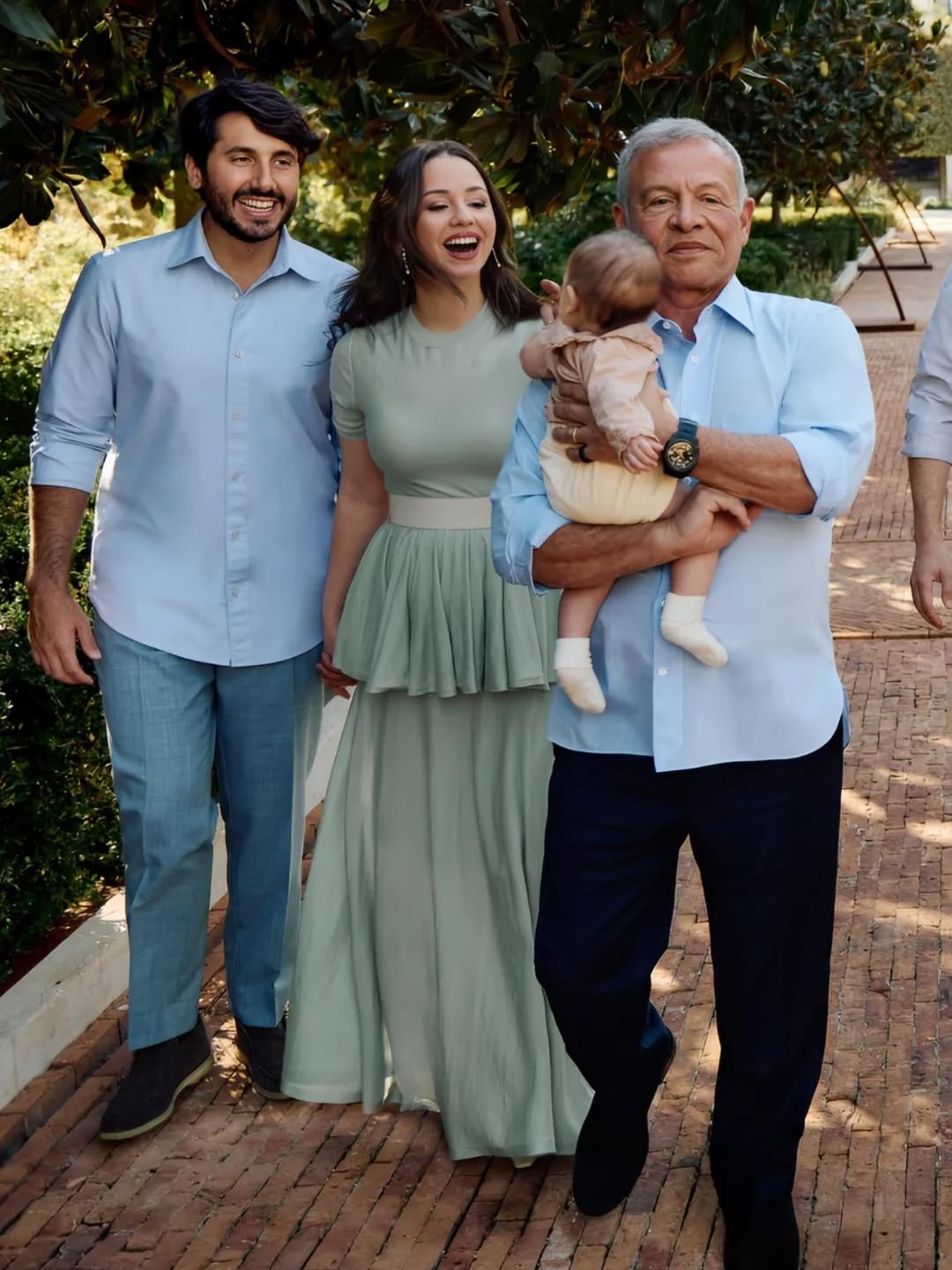 اطلالة الاميرة ايمان عبدالله الثاني قبل نهاية العام 2025 (انستغرام)