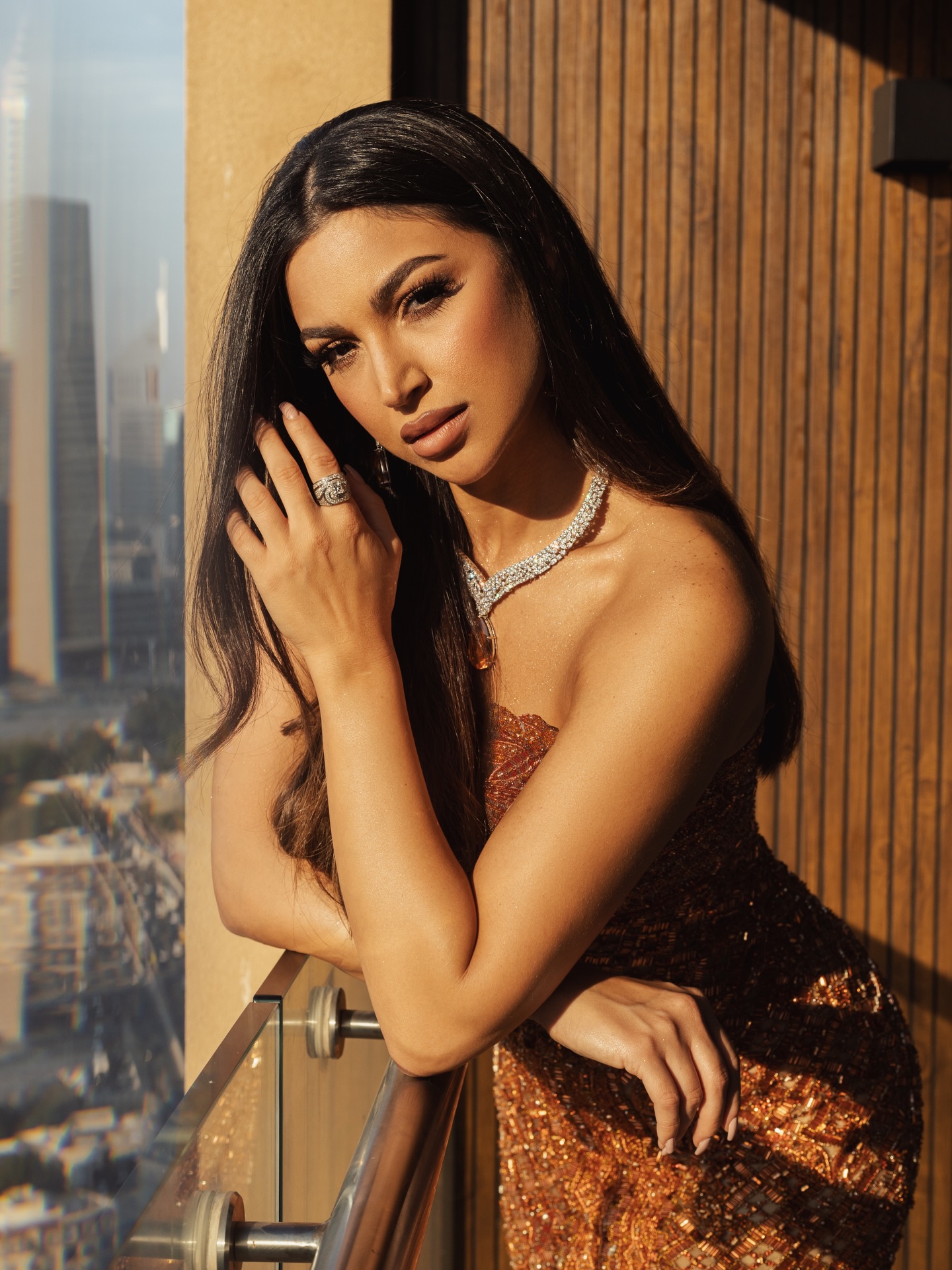 رنين مطر في حفل جوائز DIAFA 2025 (إنستغرام)