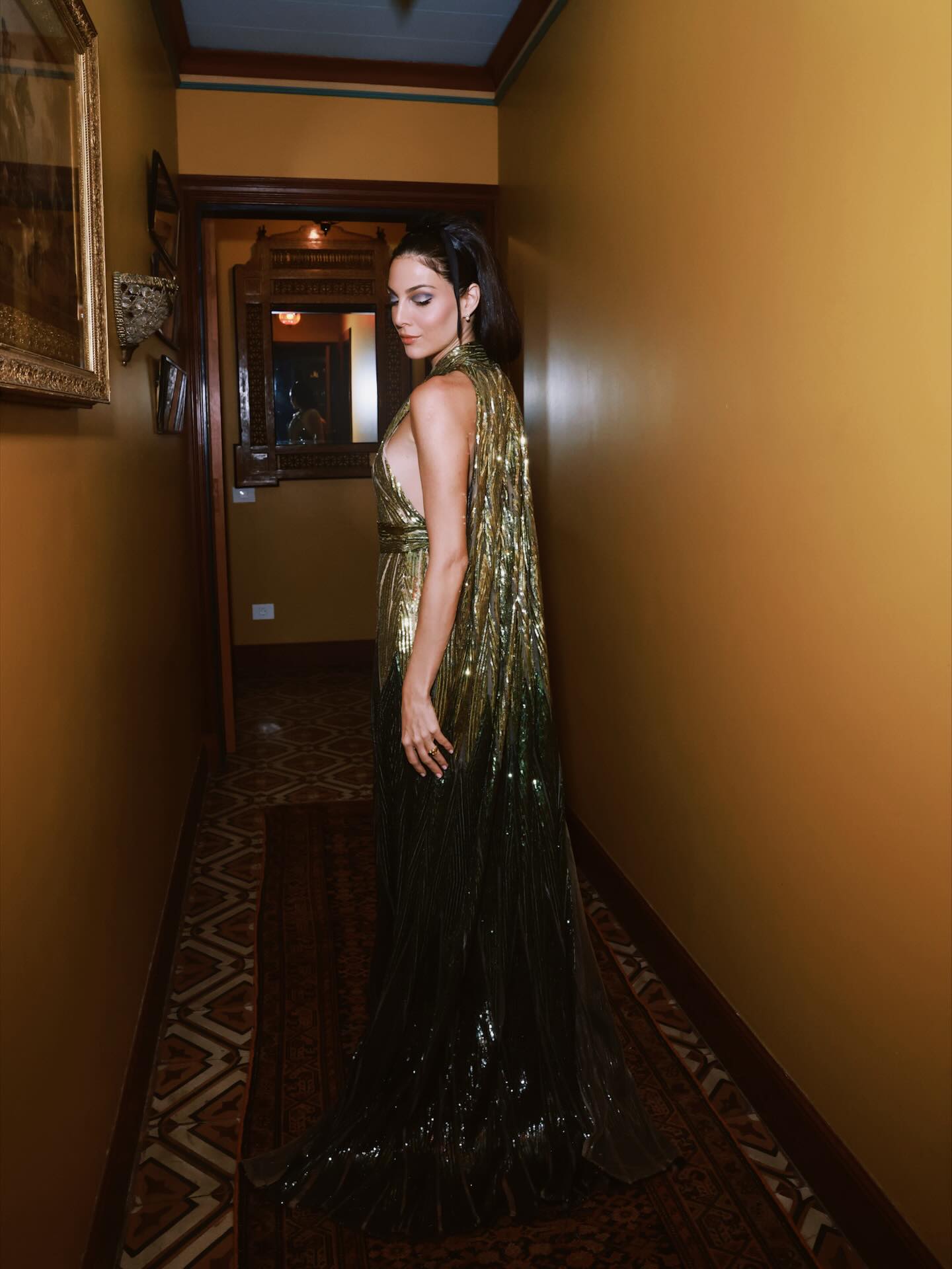 رزان جمّال بتصميم إيلي صعب (إنستغرام)