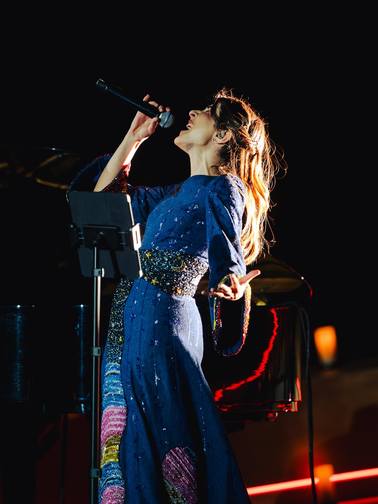 ماريلين نعمان في العلا بتصميم رامي قاضي  (إنستغرام)