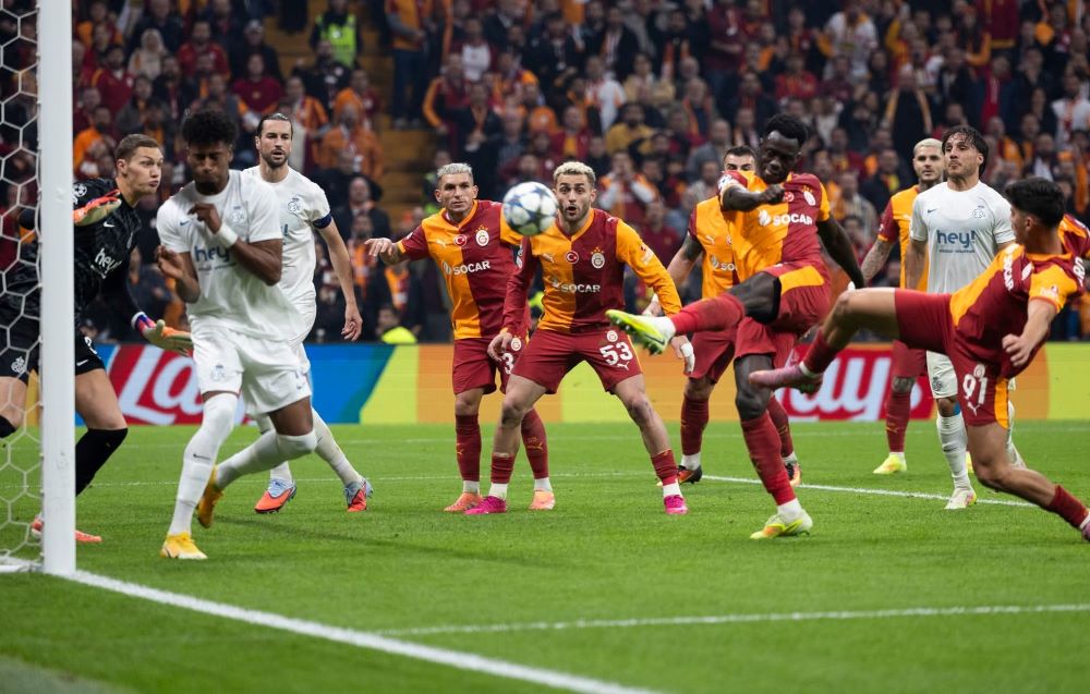 من مباراة سابقة لغلطة سراي. (إكس)