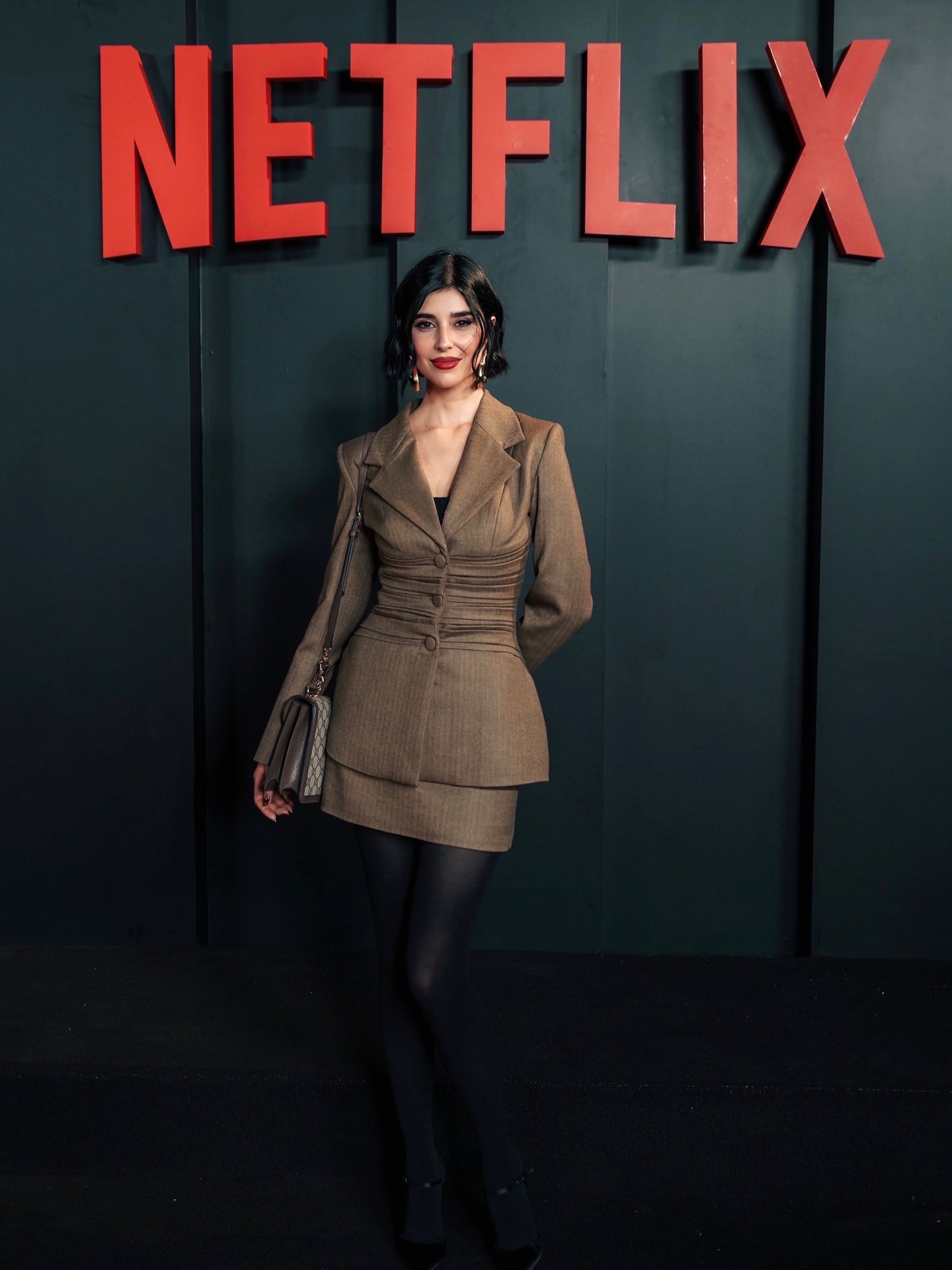 زينة مكّي في حفل نتفليكس بمهرجان البحر الأحمر السينمائي الدولي (إنستغرام)