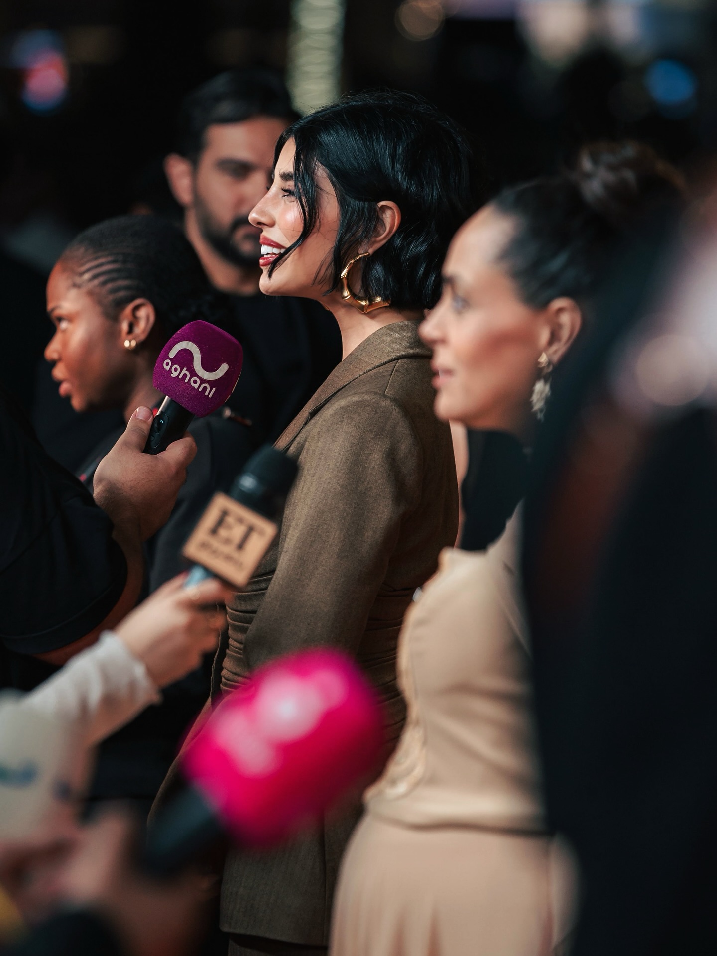 زينة مكّي في حفل نتفليكس بمهرجان البحر الأحمر السينمائي الدولي (إنستغرام)