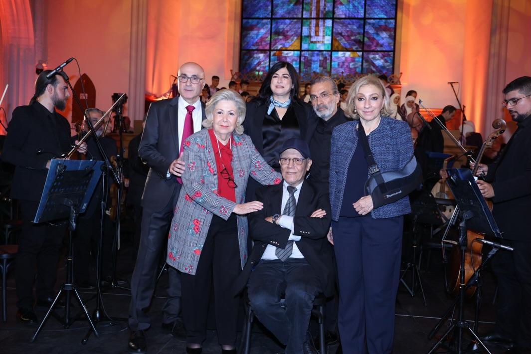 أحمد قعبور في حفل قلوب تغنّي (فايسبوك)