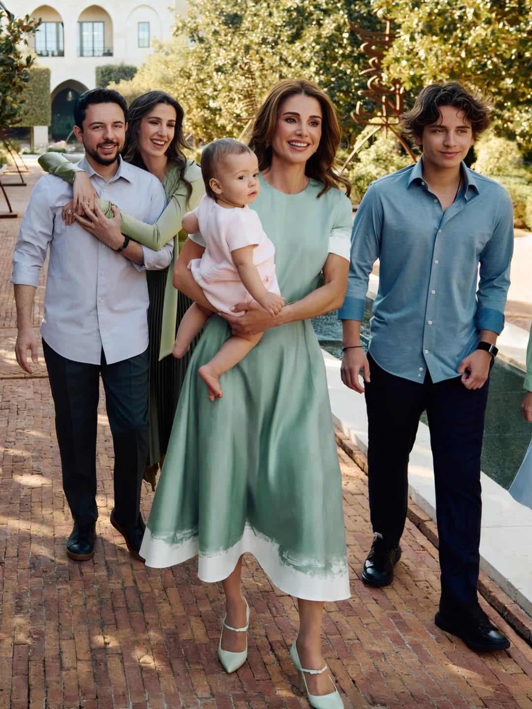 اطلالة الملكة رانيا قبل نهاية العام 2025 (انستغرام)