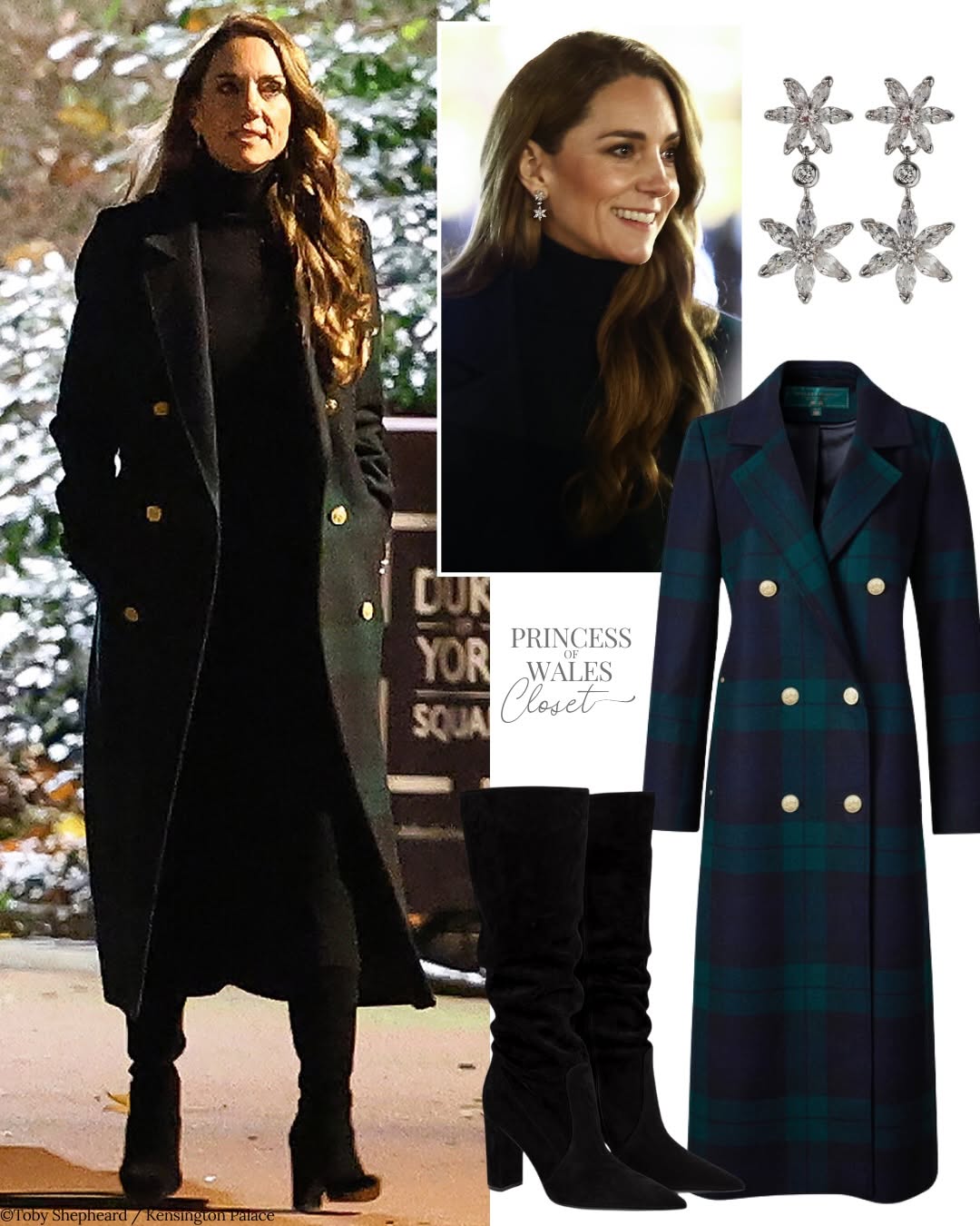 تفاصيل اطلالة كيت ميدلتون البسيطة خلال دعمها لمرضى السرطان في مستشفى رويال مارسدن (انستغرام)