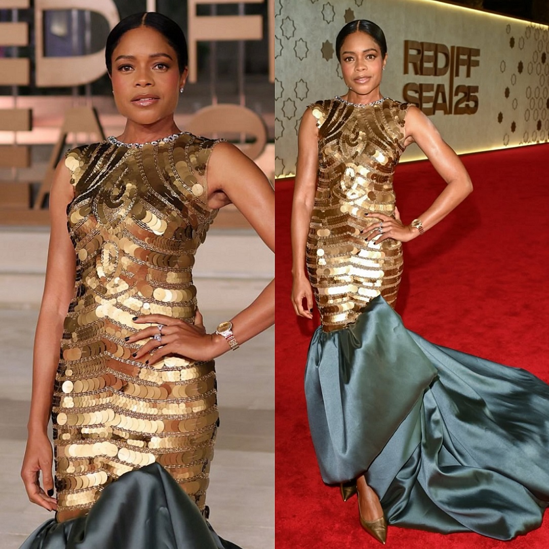 نعومي هاريس بتصميم تيما عابد (إنستغرام)