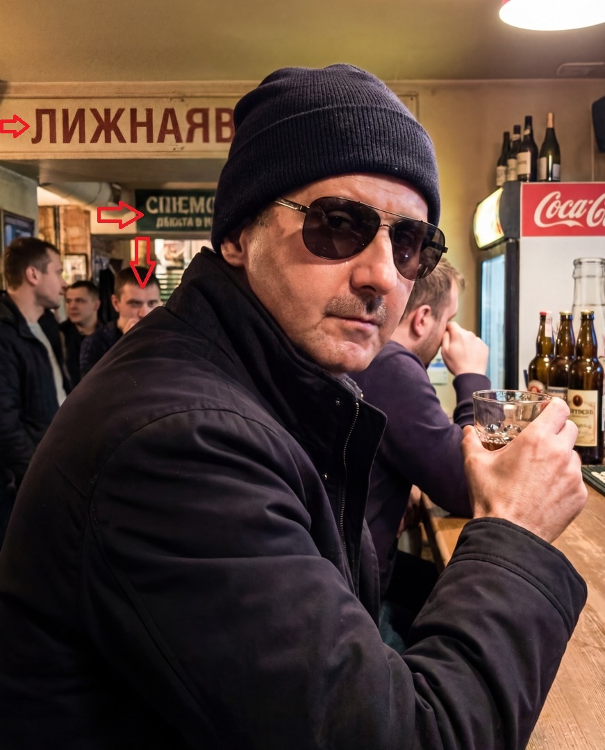 مؤشرات في الصورة الى الذكاء الاصطناعي أشرنا اليها بالاحمر