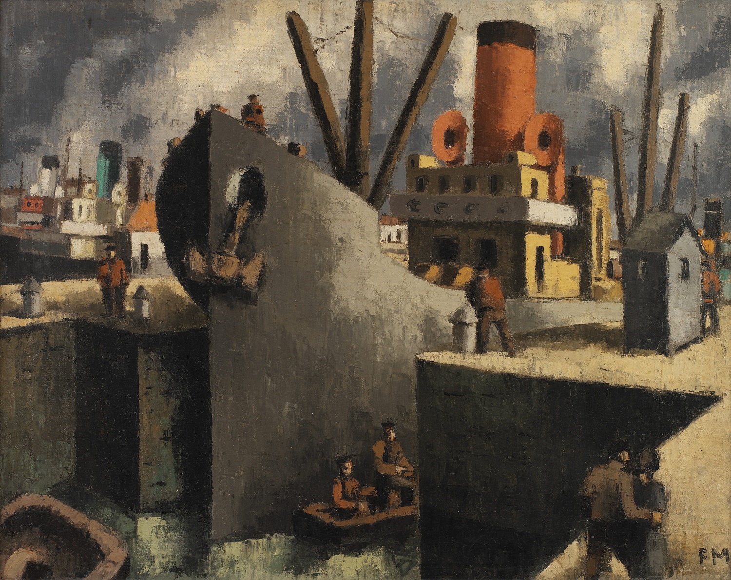 استراحة السفينة.