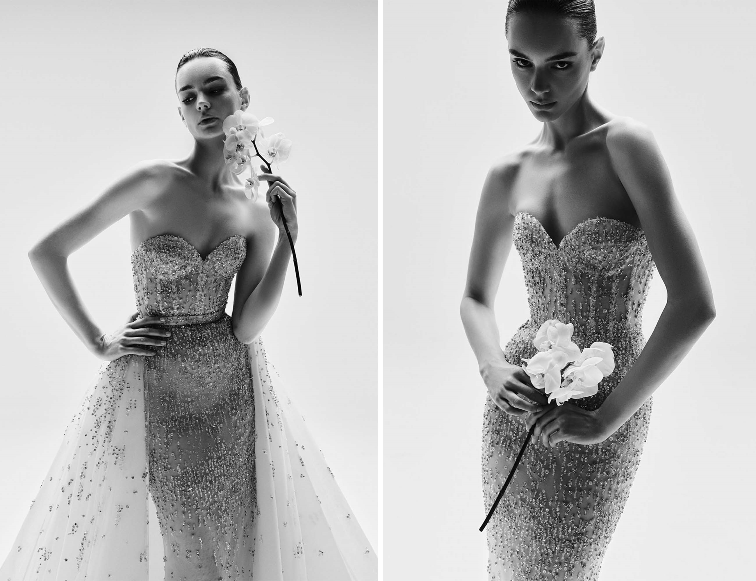 فستانك الابيض الخالد من تصميم زهير مراد (الموقع الإلكتروني الرسمي للمصمم)