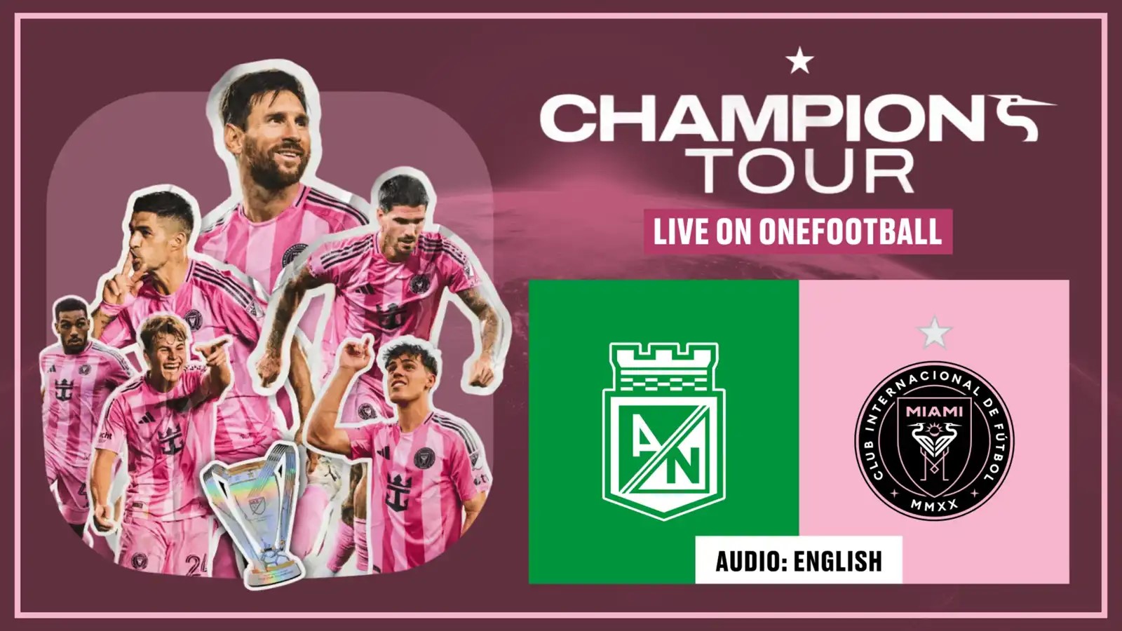 إنتر ميامي ضد أتلتيكو ناسيونال. (إكس)