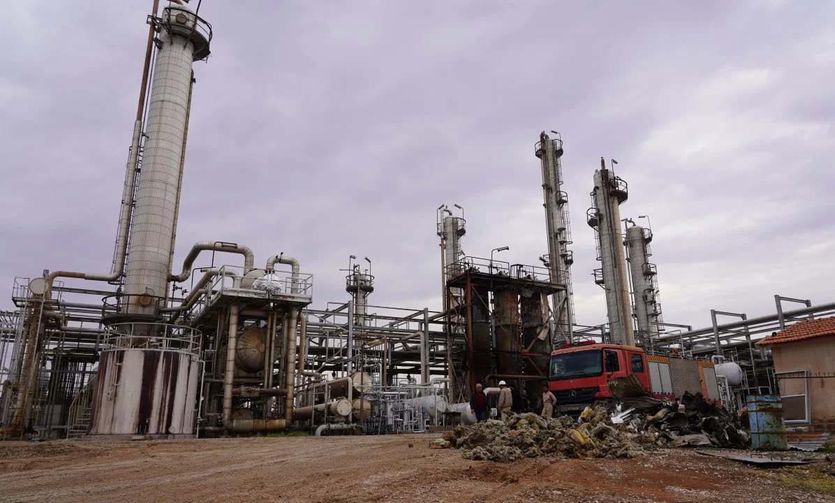 منشأة نفطية في سوريا (أرشيفية).