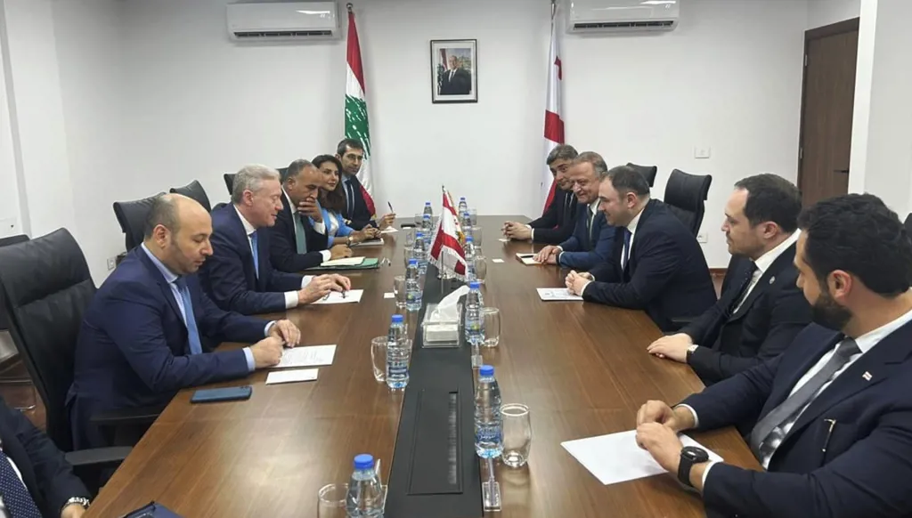زيارة "تاريخية" لوفد برلماني جورجي إلى بيروت... بحث في تعزيز العلاقات الثنائية مع رجّي