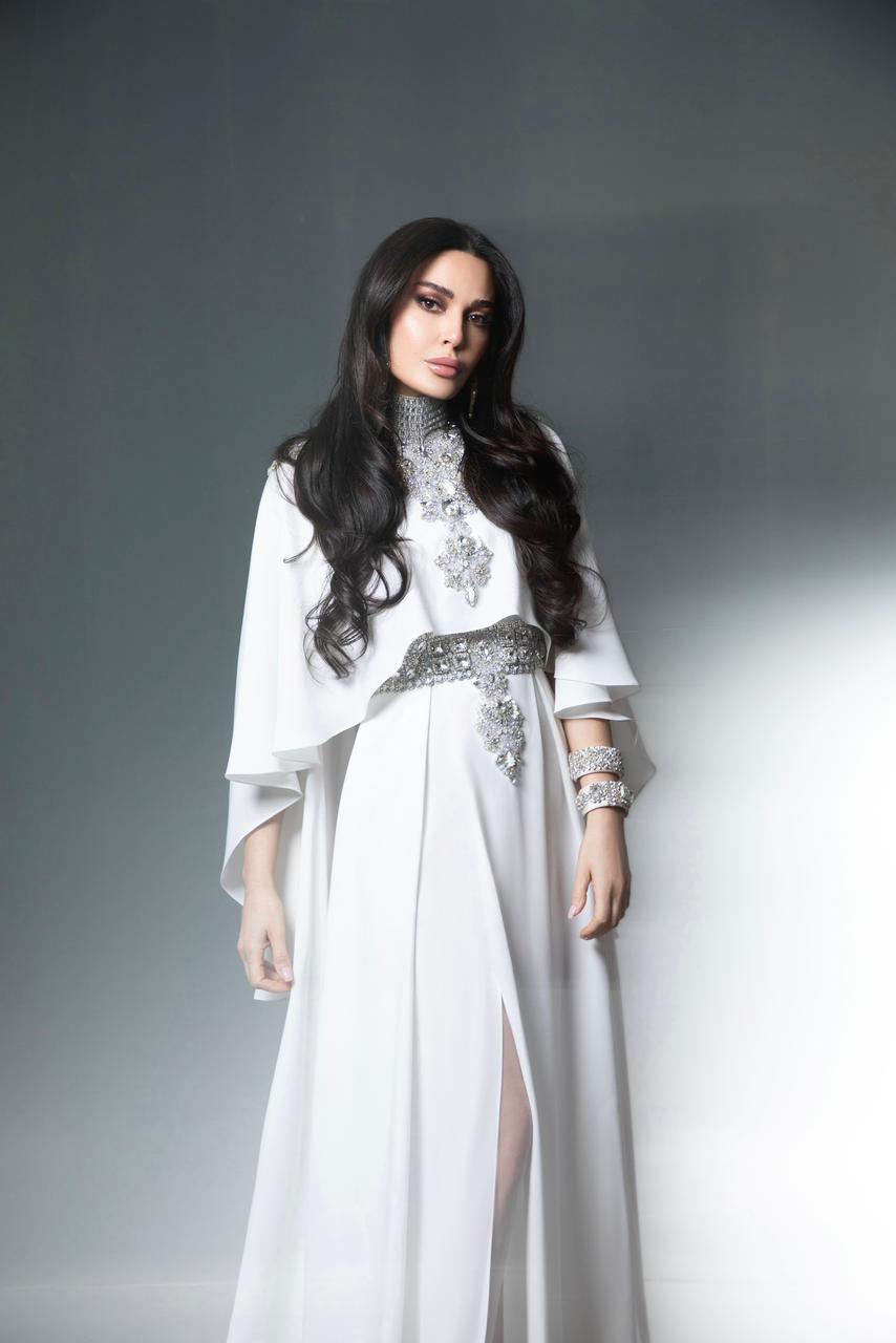 سيرين عبد النور بتصميم خالد ومروان (تصوير كفاح بلّاني)