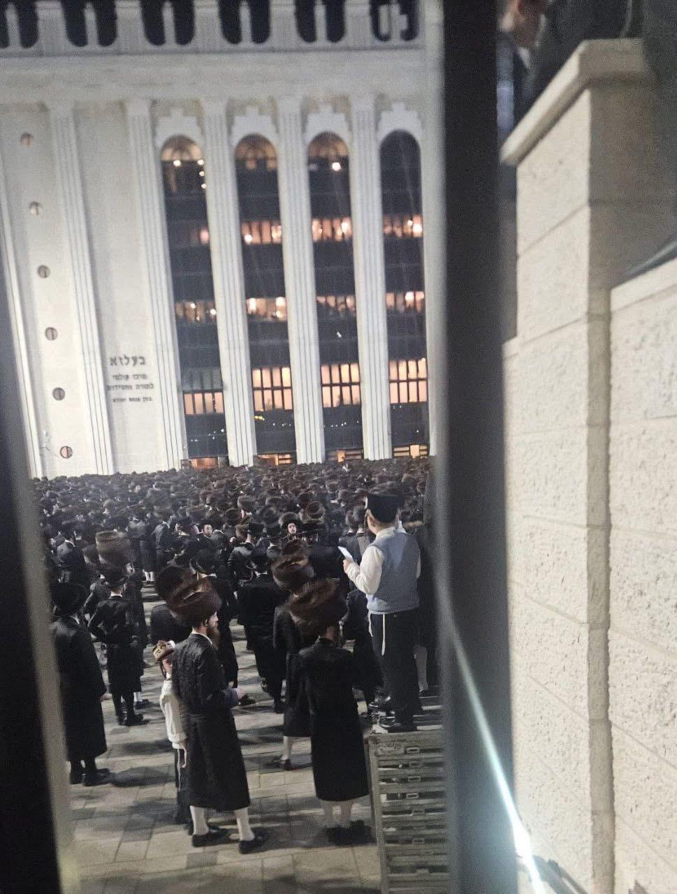 جانب من حفل الزفاف (اعلام عبري)