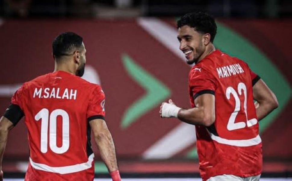 عمر مرموش ومحمد صلاح.