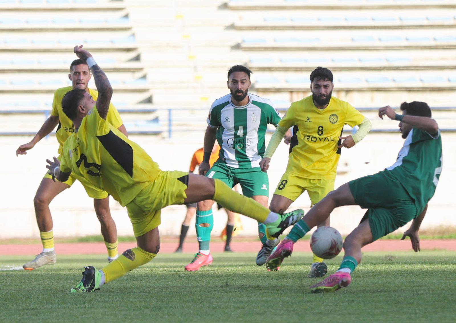 انسحاب البرج أبرز هشاشة القاعدة الكروية في لبنان. (طلال سلمان)