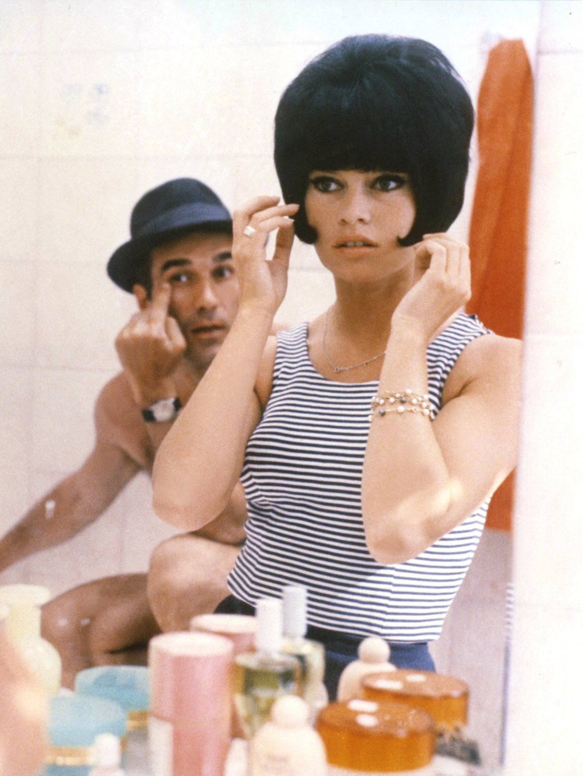 بريجيت باردو بتسريحاتها الأيقونيّة ( أرشيف صورها من إنستغرام)