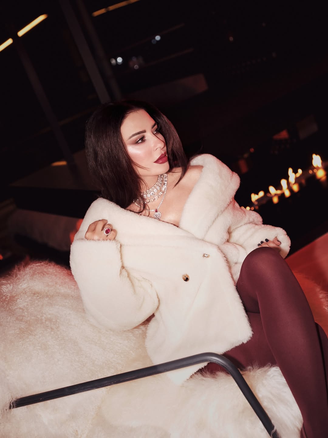 ماغي بو غصن تودّع عام 2025 بإطلالة عصرية (انستغرام)