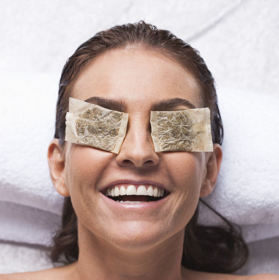 تطبيق كمادات الشاي (Pinterest)