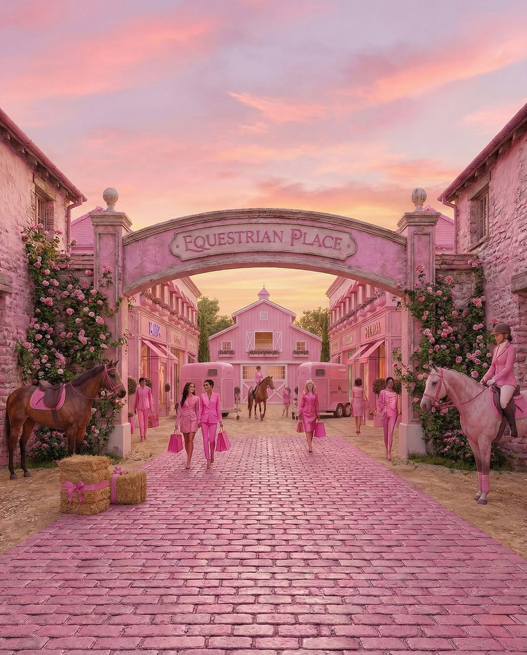 تصوّر لعالم باربي في دبي بالصور (انستغرام)