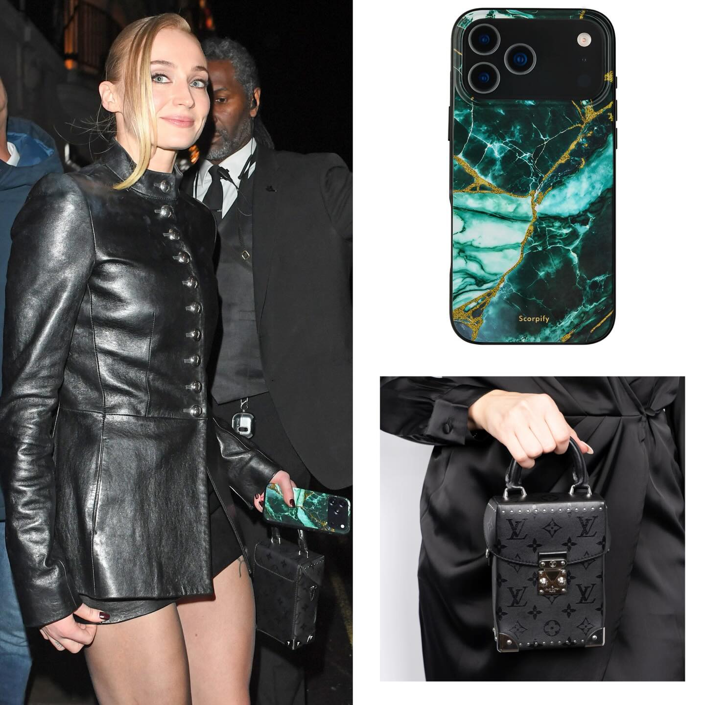 تفاصيل إطلالة صوفي تيرنر (إنستغرام)