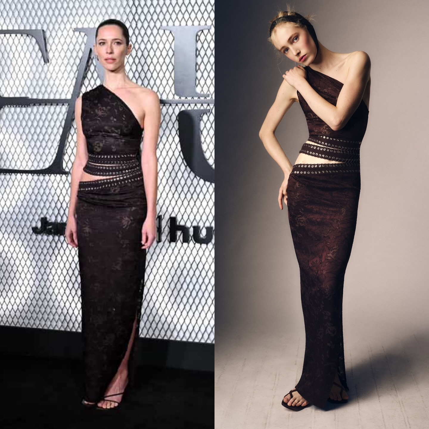 ريبيكا هول بتصميم لودوفيك دو سان سيرنان (إنستغرام)