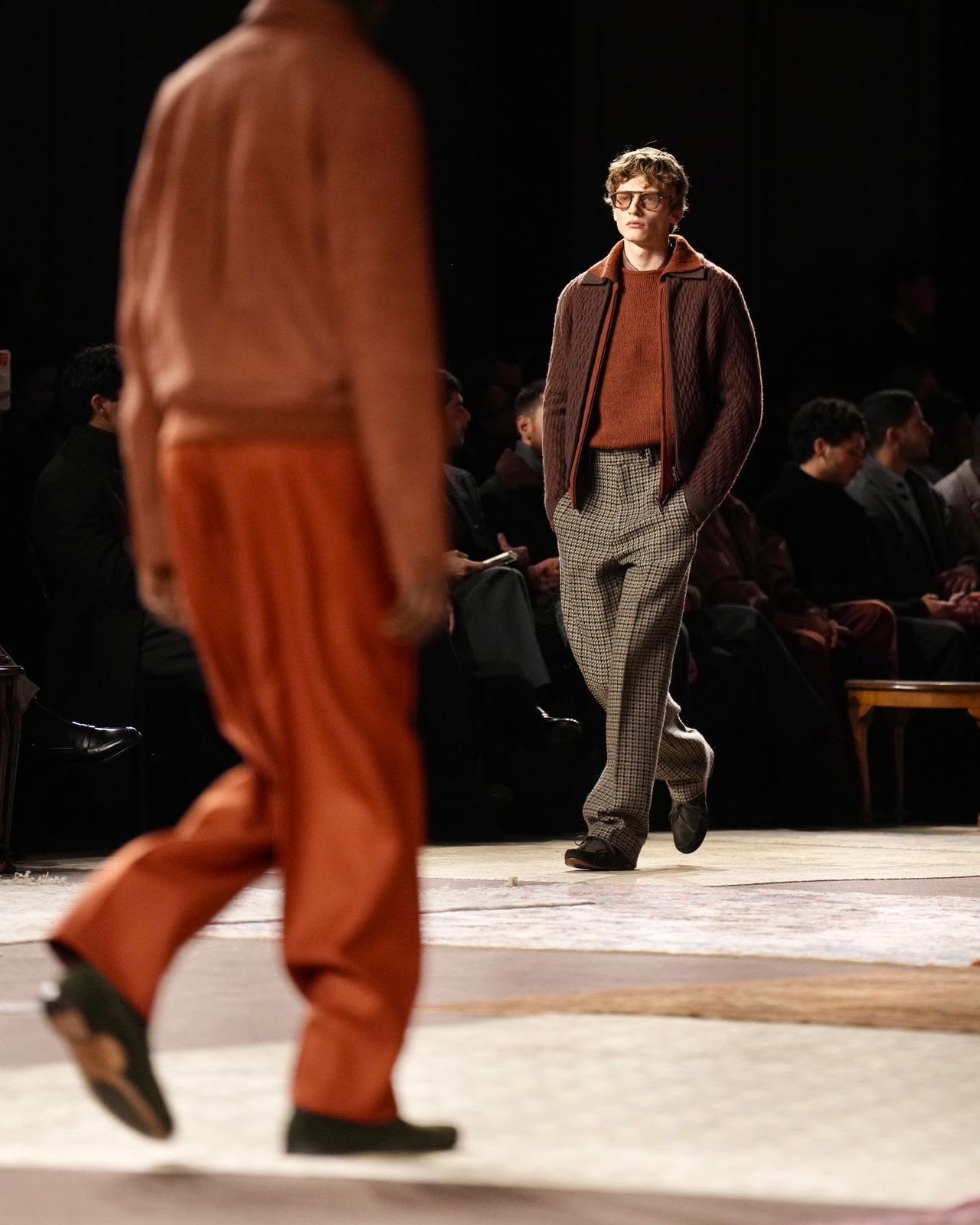 من عرض زينيا لخريف وشتاء 2026 و2027 في ميلانو (إنستغرام)