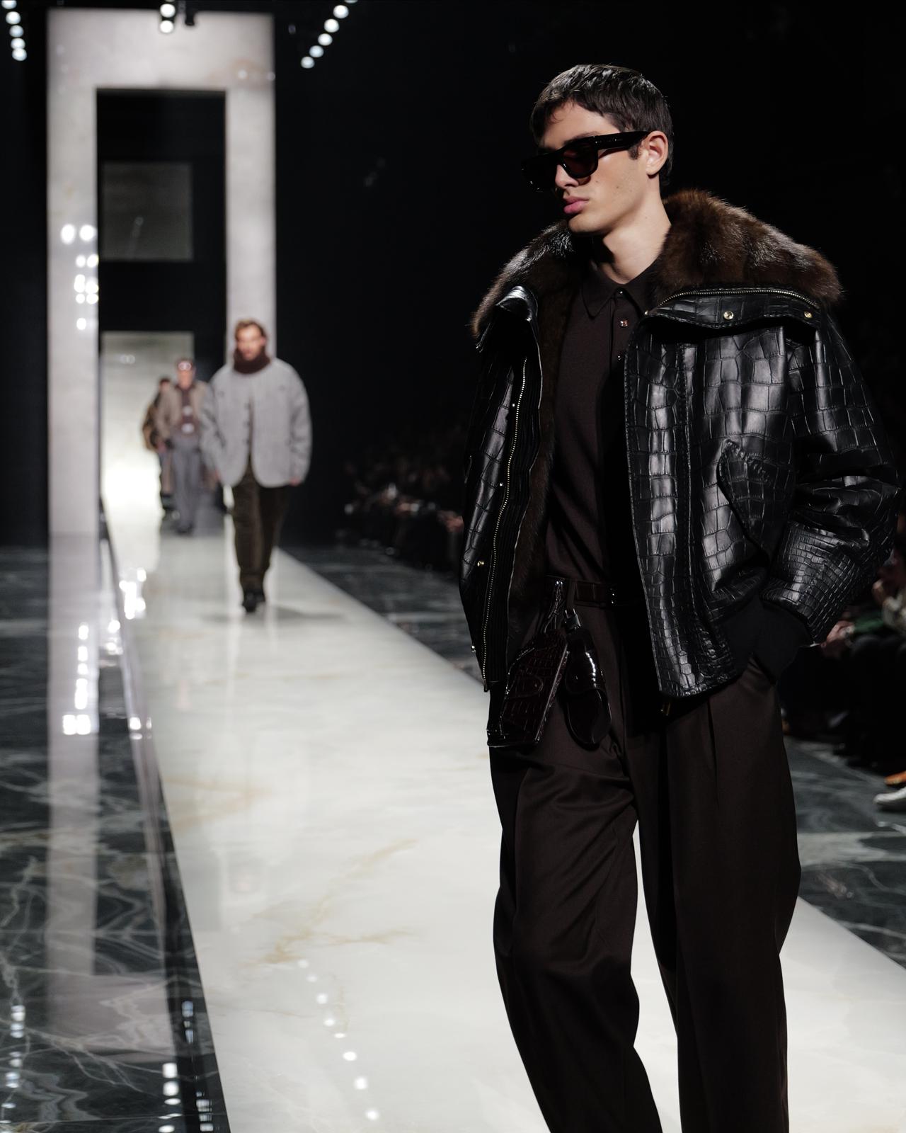 من عرض دولتشي أند غابانا لخريف وشتاء 2026 و2027 في ميلانو (إنستغرام)