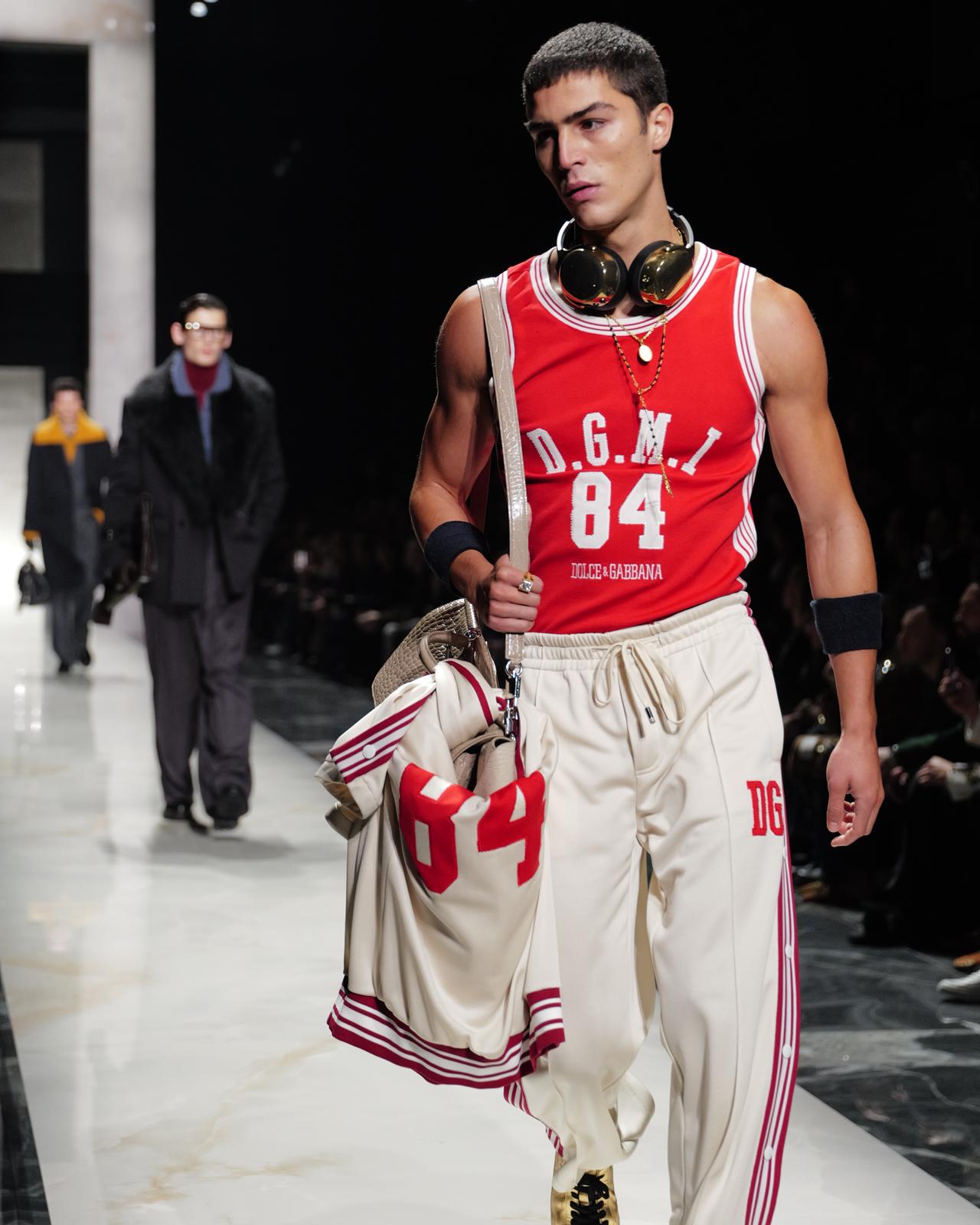 من عرض دولتشي أند غابانا لخريف وشتاء 2026 و2027 في ميلانو (إنستغرام)