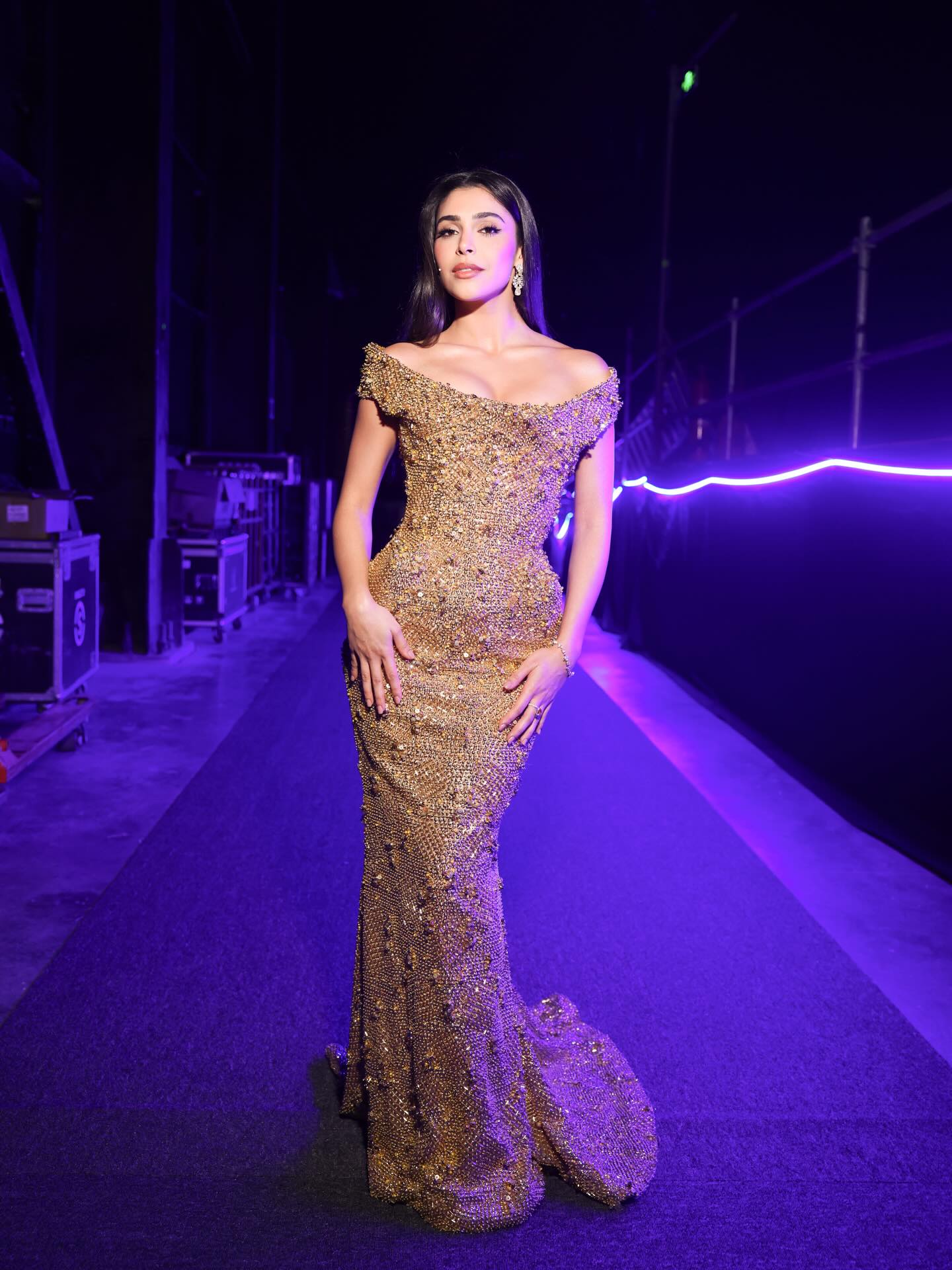 ياسمينا زيتون بتصميم نيكولا جبران (تصوير سيلين داغر)