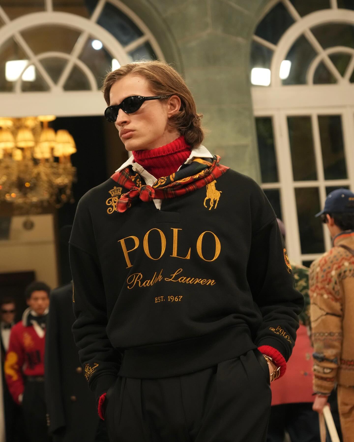 من عرض رالف لورين لخريف وشتاء 2026 و2027 في ميلانو (إنستغرام)