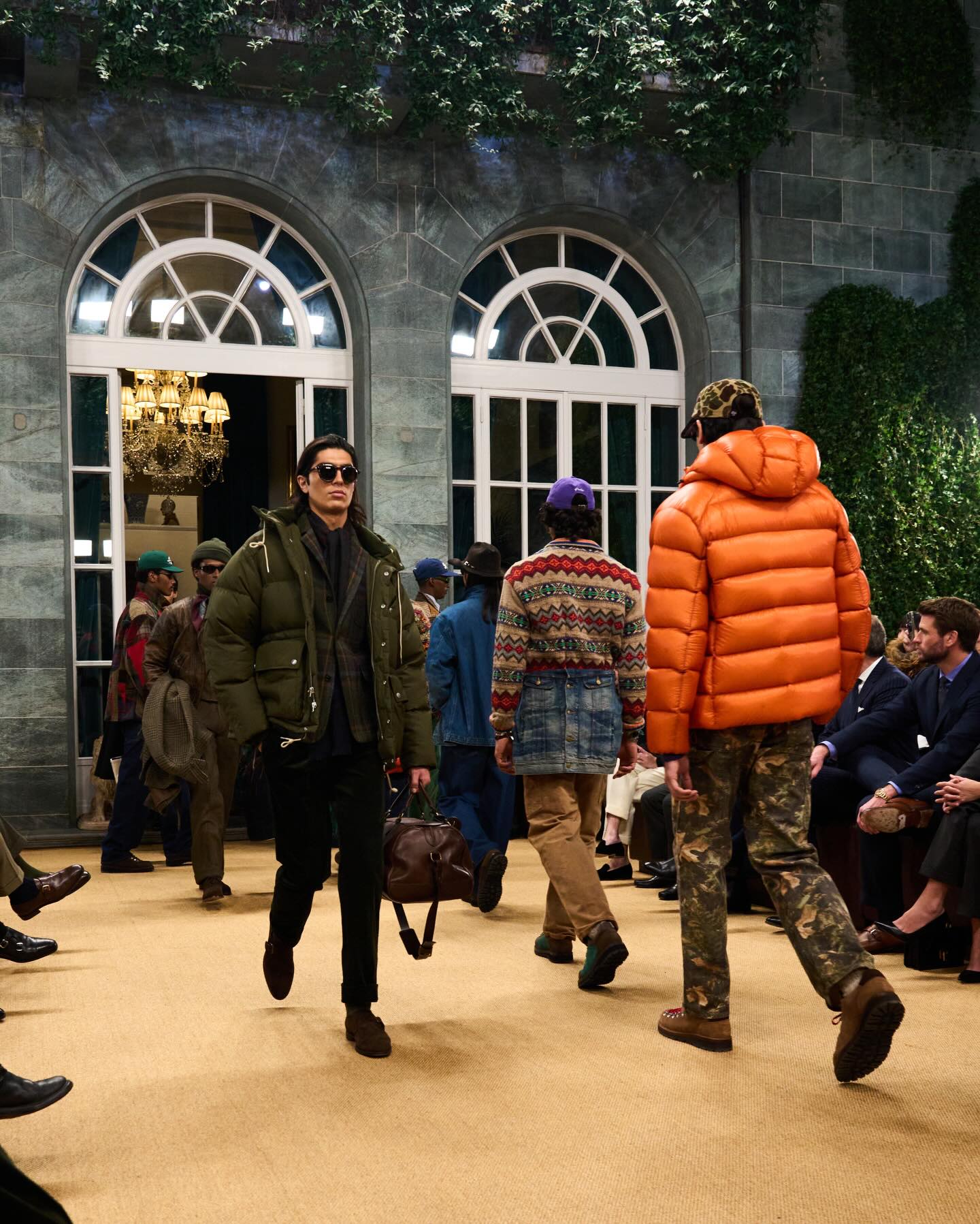 من عرض رالف لورين لخريف وشتاء 2026 و2027 في ميلانو (إنستغرام)