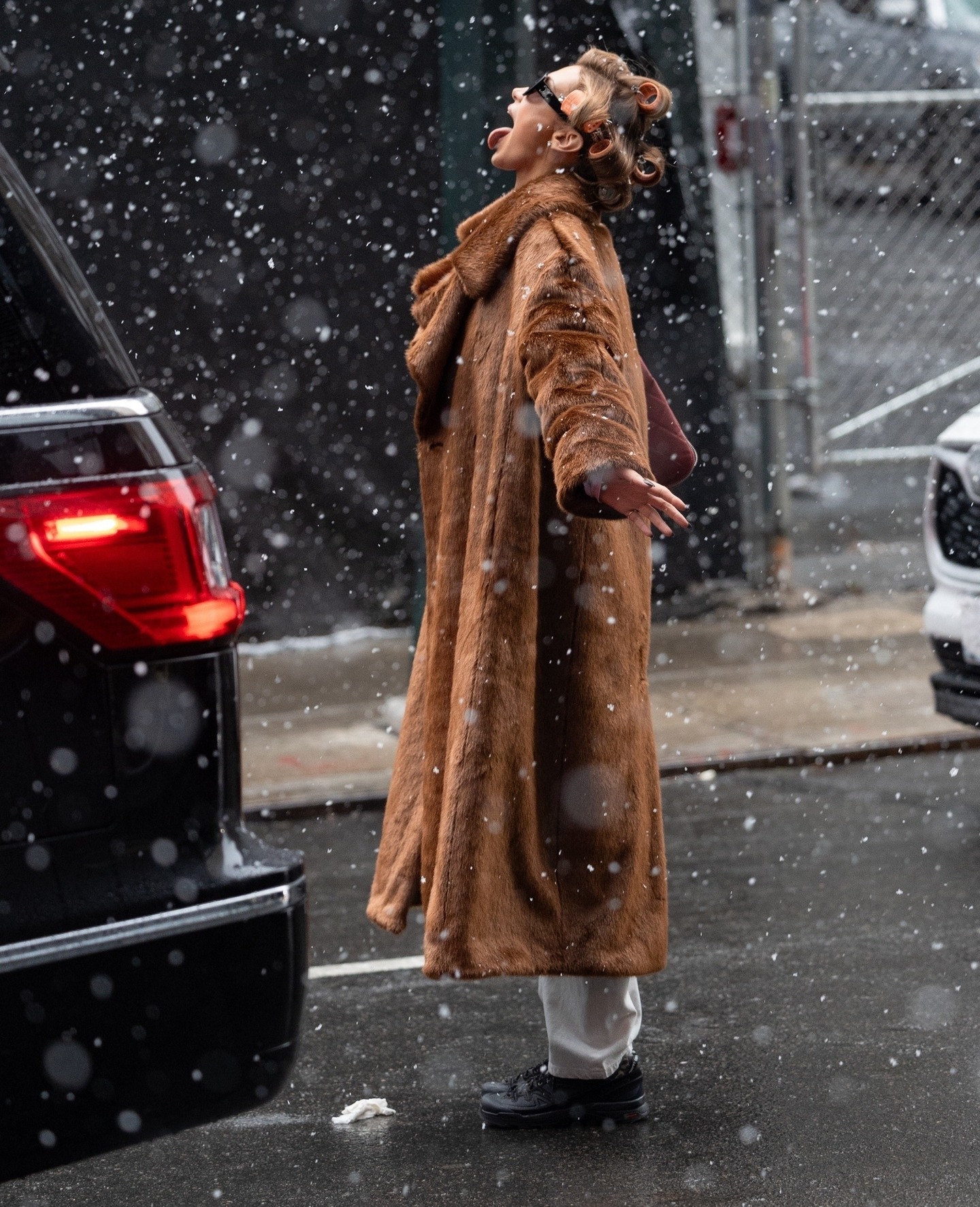 بيلا في لقطة عفويّة (إنستغرام)