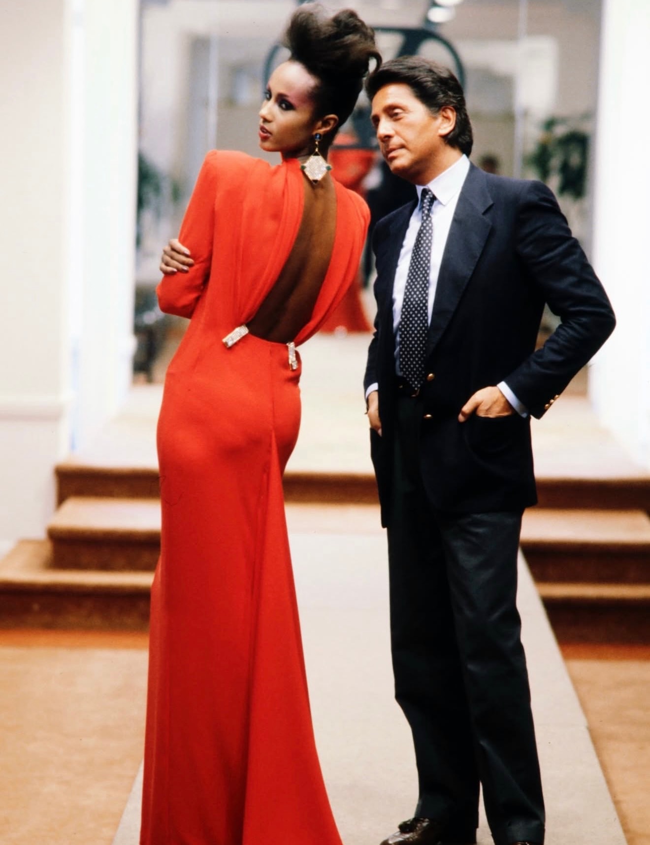 فالنتينو وإيمان (إنستغرام)