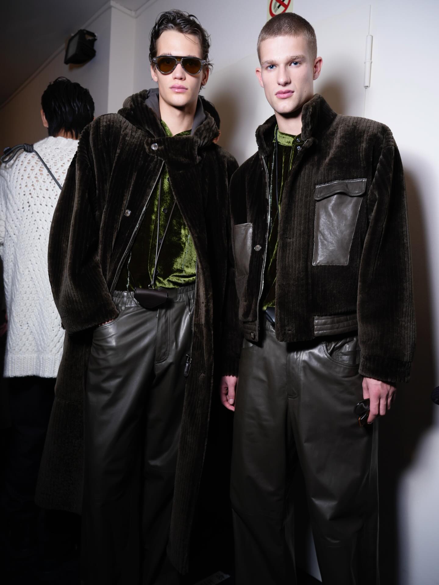 من عرض جورجيو أرماني لخريف وشتاء 2026 و2027 في ميلانو (إنستغرام)