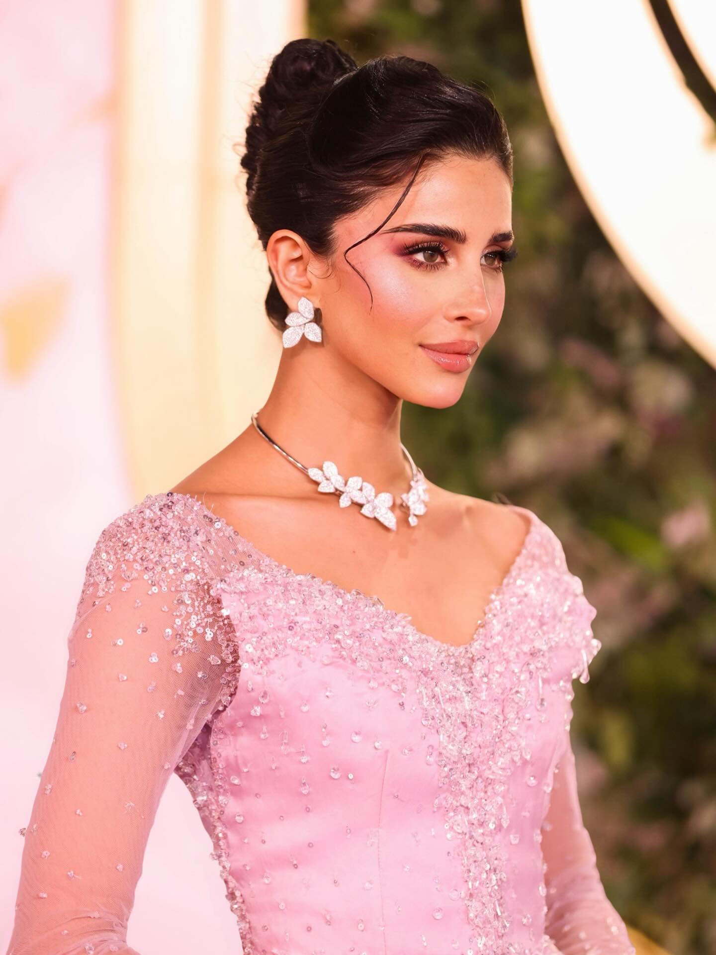 رهف الحربي بتصميم سارة مراد (إنستغرام)