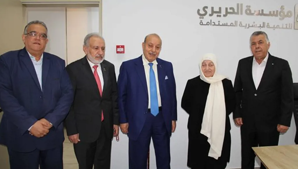الحريري عرضت الشأن الفلسطيني مع السفيرين خالد عارف ونظمي حزوري