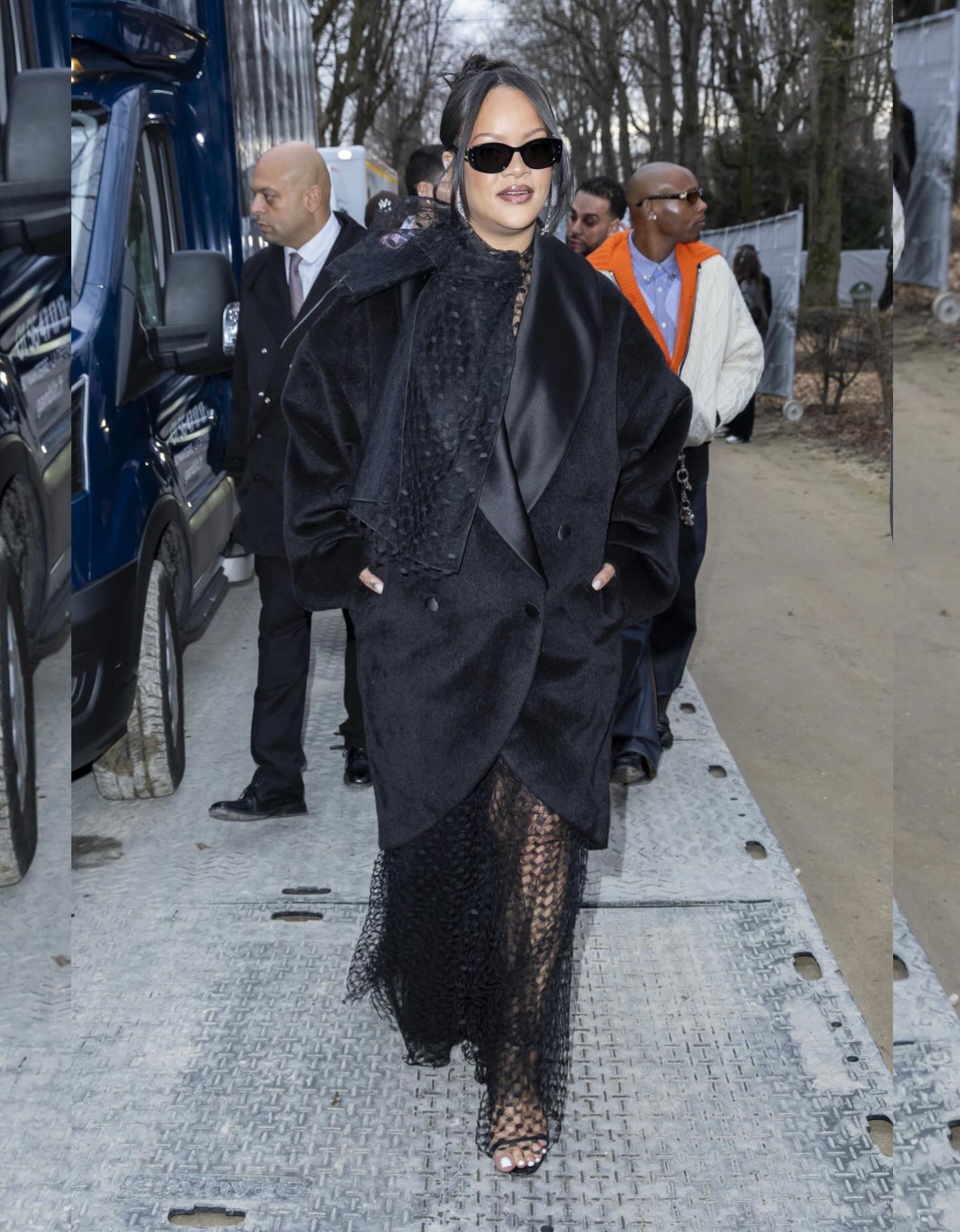 ريهانا في عرض ديور للخياطة الراقية في باريس (إنستغرام)