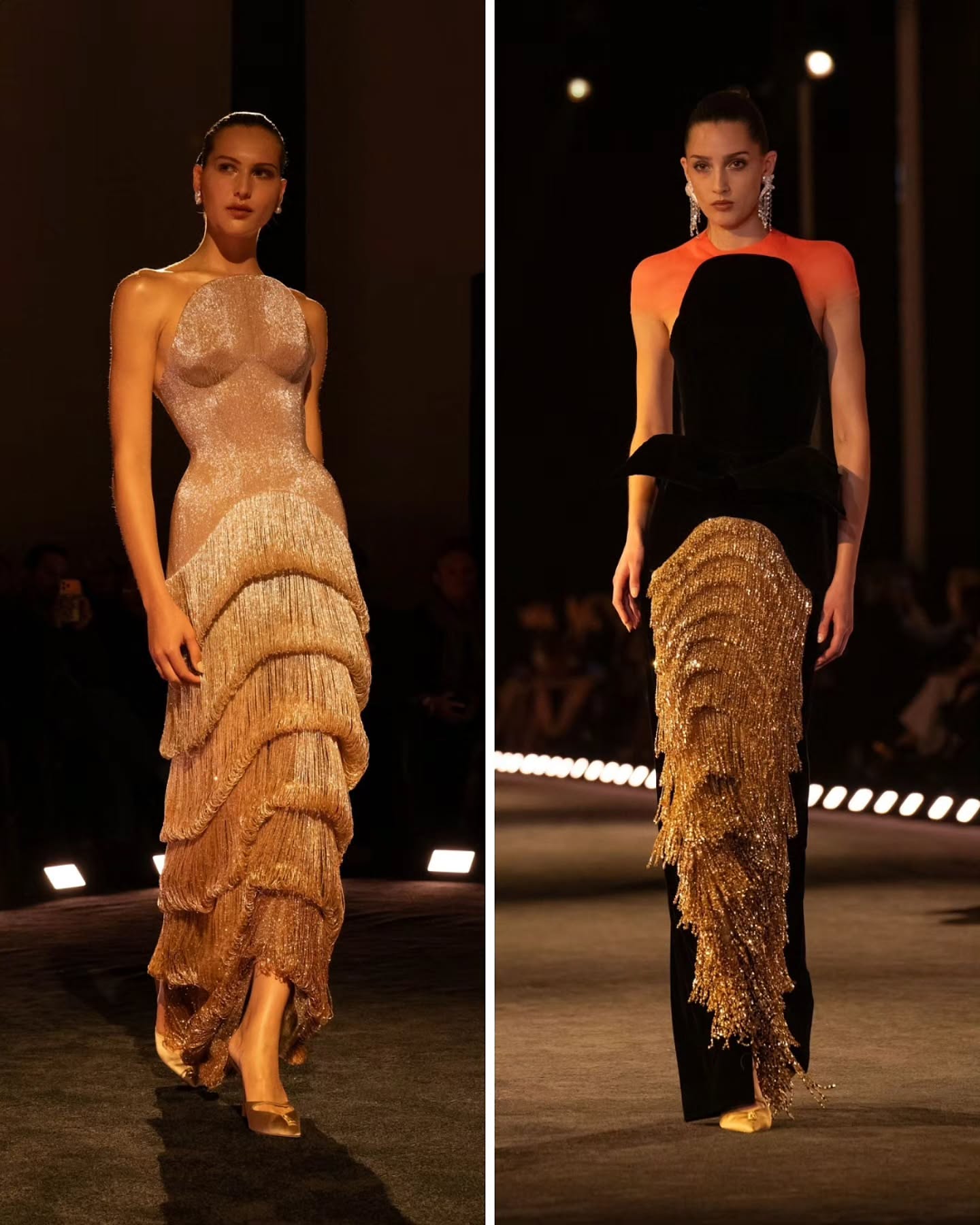 عرض سكياباريلي في أسبوع الموضة الباريسي للخياطة الراقية (إنستغرام)