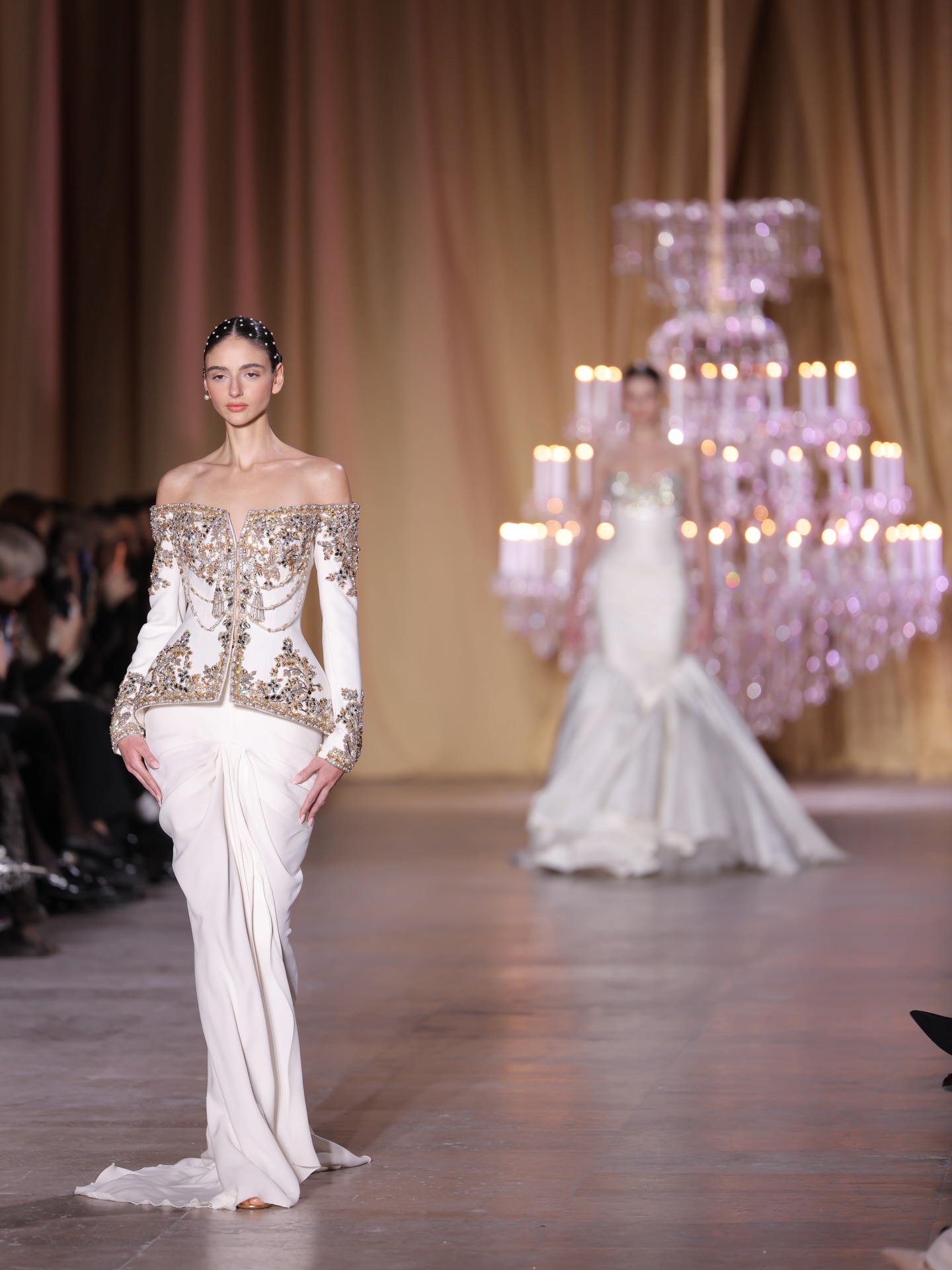 من مجموعة زهير مراد للخياطة الراقية لربيع وصيف 2026 (تصوير باتريك صوايا)