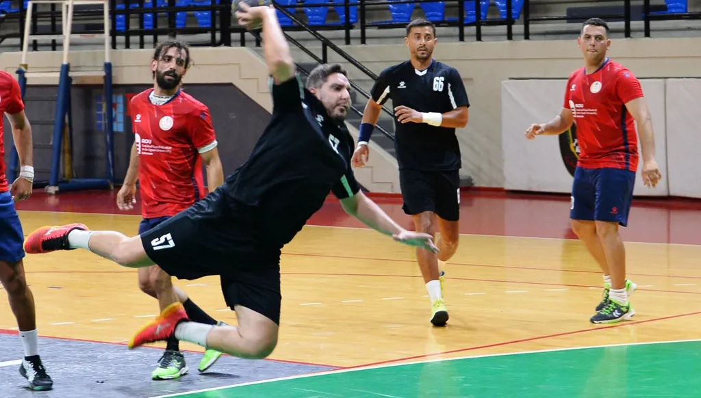 نادي 1875 - فوج إطفاء بيروت في افتتاح بطولة لبنان لكرة اليد