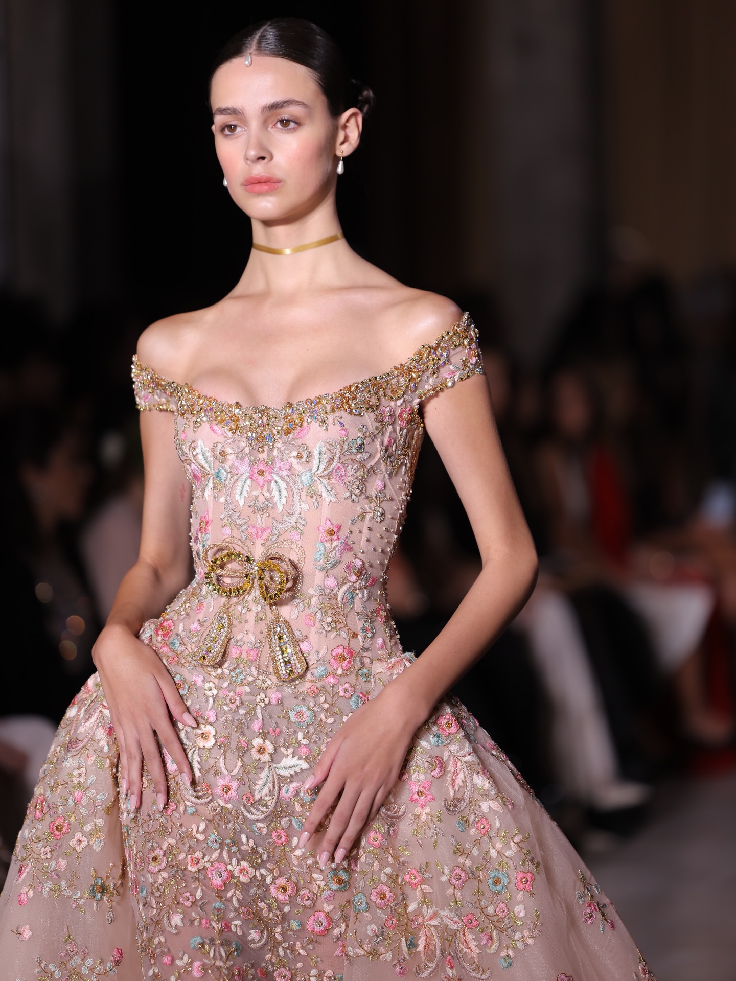 من مجموعة زهير مراد للخياطة الراقية لربيع وصيف 2026 (تصوير باتريك صوايا)