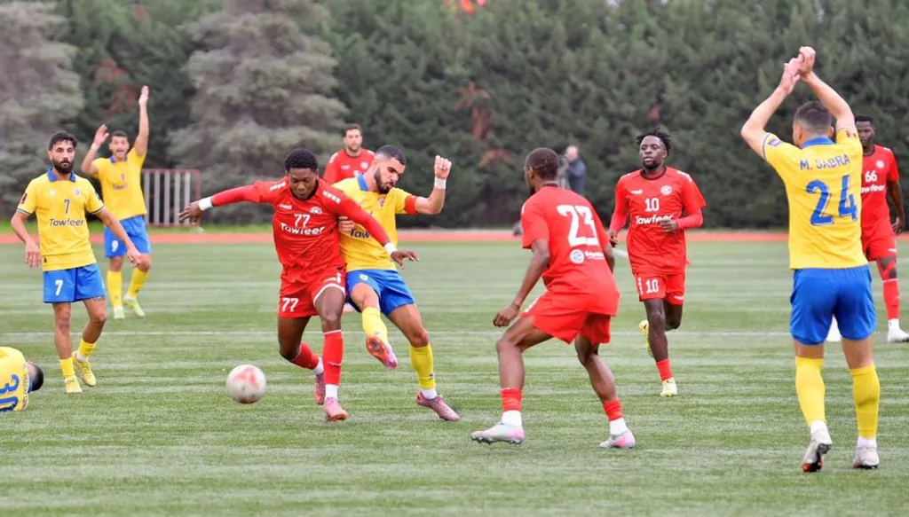 ترتيب الدوري اللبناني لكرة القدم بعد خسارة النجمة أمام الصفاء