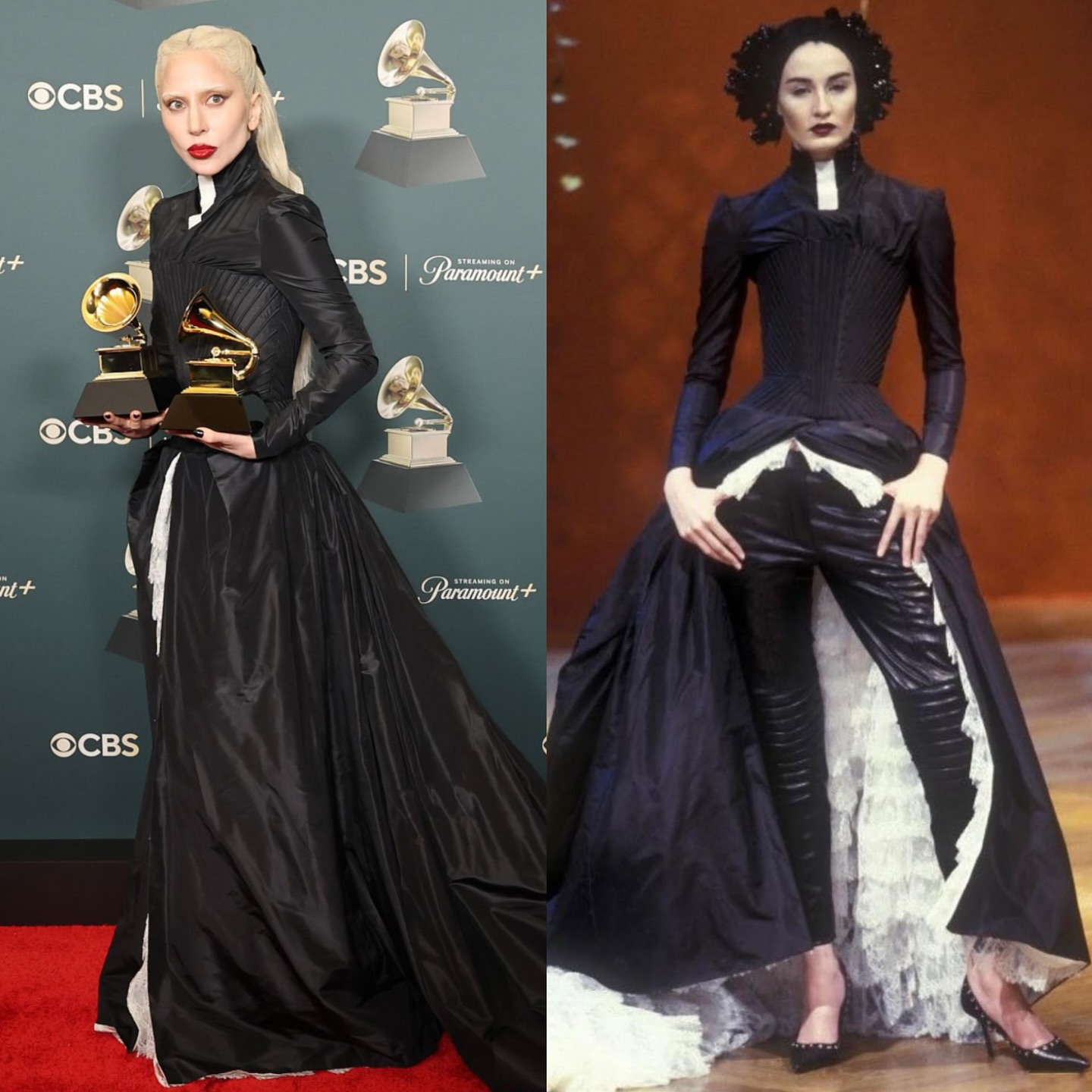 ليدي غاغا بتصميم أرشيفي من جيفنشي (إنستغرام)