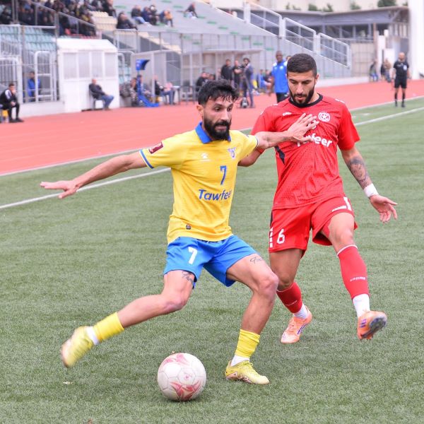 من مباراة النجمة والصفاء. (صفحة النجمة على فايسبوك)