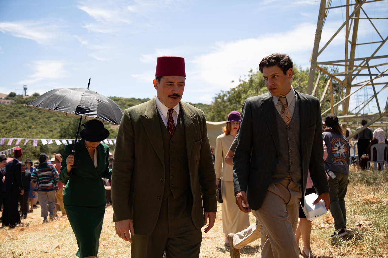 جانب من كواليس التصوير. (Philistine Films)