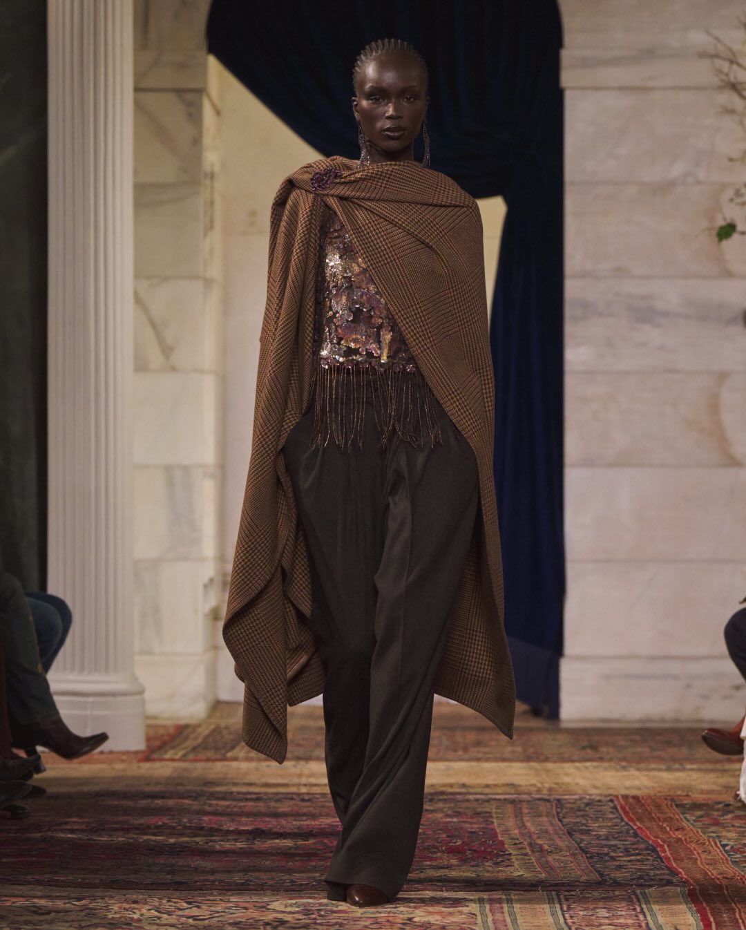 من عرض رالف لورين لخريف 2026 في أسبوع الموضة بنيويورك (إنستغرام)