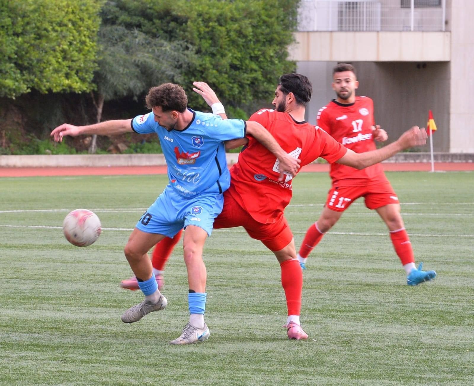 من لقاء النجمة وشباب الساحل. (صفحة الاتحاد اللبناني لكرة القدم)