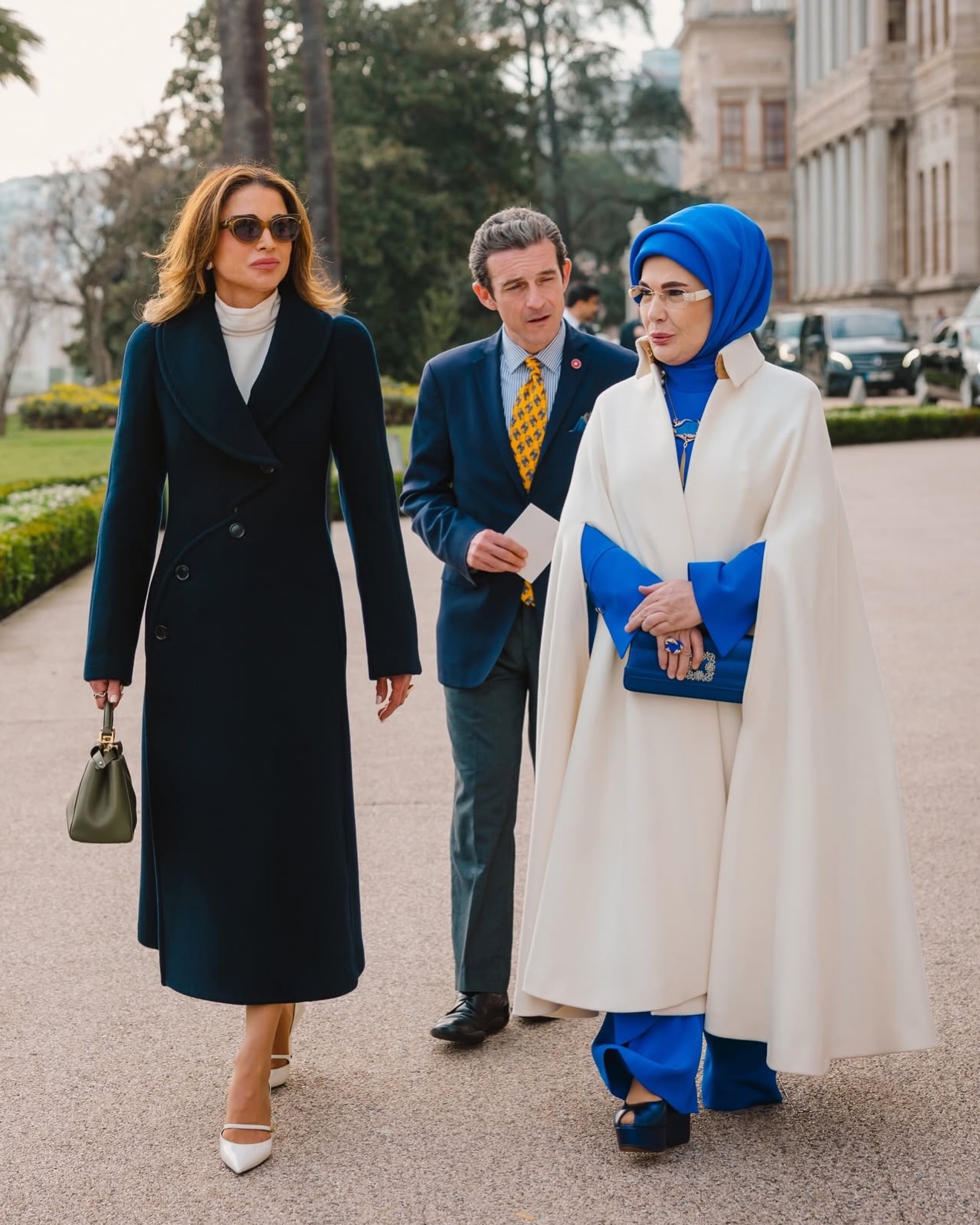 الملكة رانيا والسيّدة الأولى أمينة أردوغان (إنستغرام) 